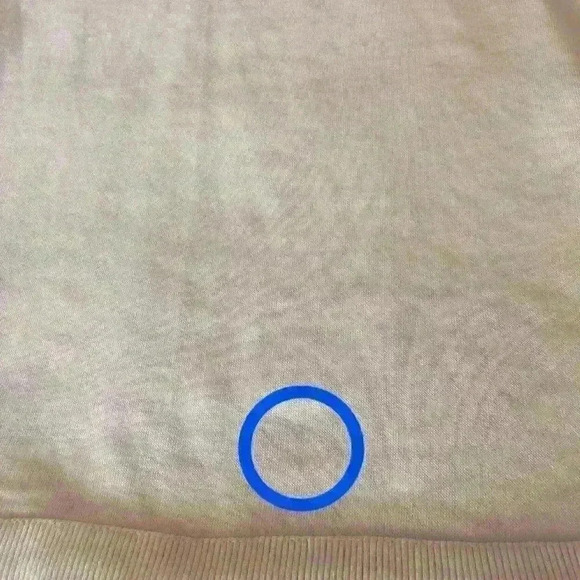 Soft Surroundings Orquesta Tunic Sweatshirt, Cream, Size XS - Picture 5 of 5